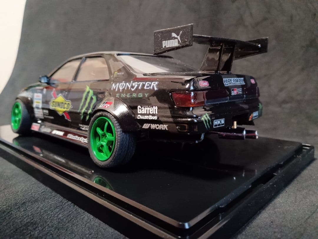 最終価格 1/24 JZX100 マークⅡ プラモデル 完成品 ケース付き