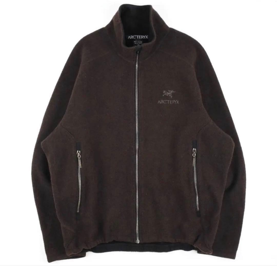 ARC'TERYX フリースジャケット ダークブラウン