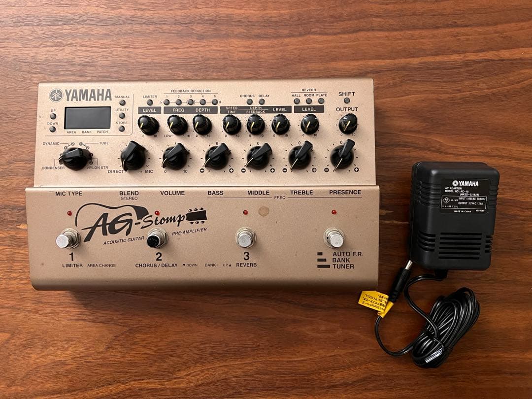 Yamaha AG Stomp アコースティックギター用エフェクター（廃盤）