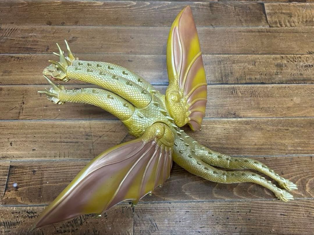 キングギドラ　ビッグサイズソフビ（箱付き）