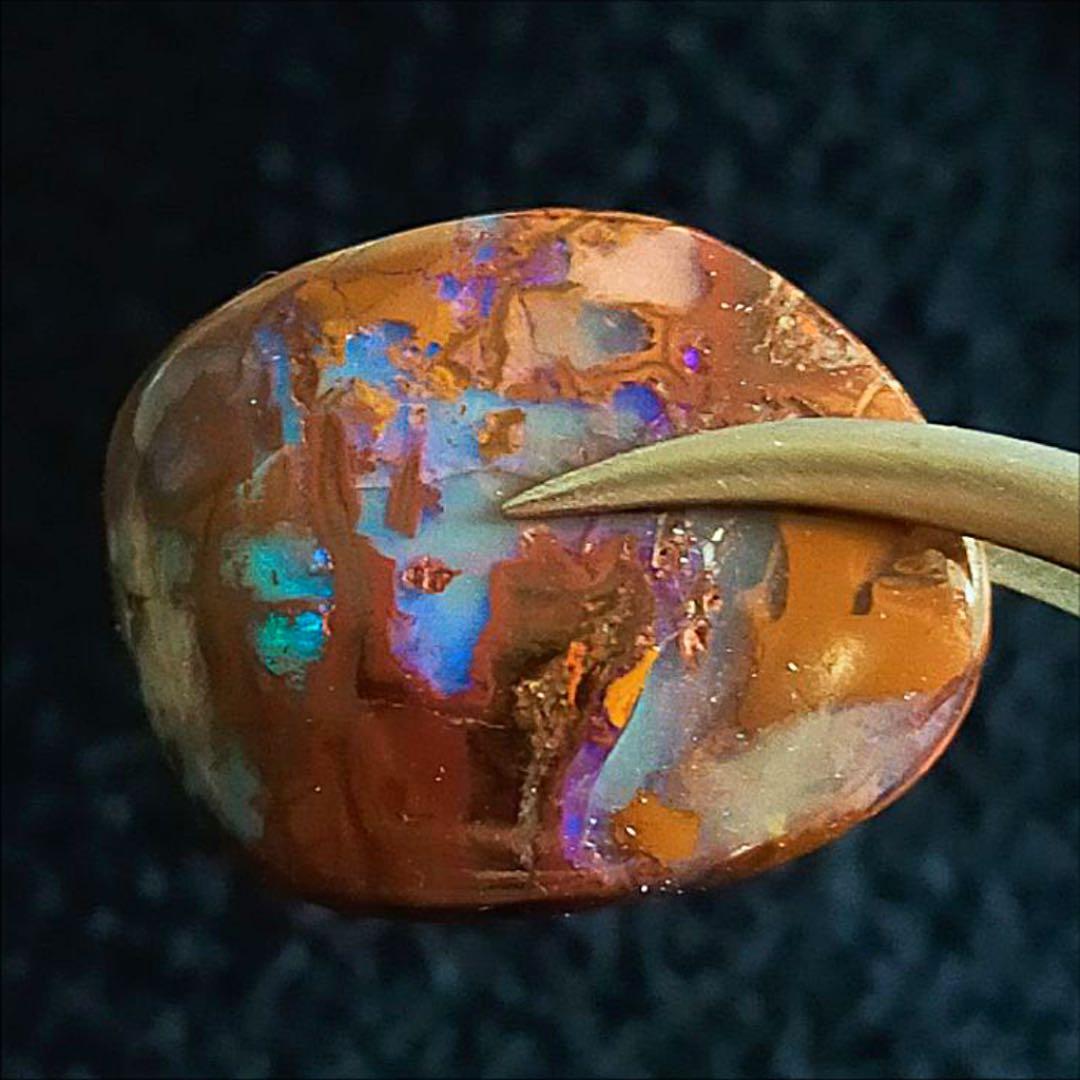 【オーストラリア産】ボルダーオパールのタンブル②