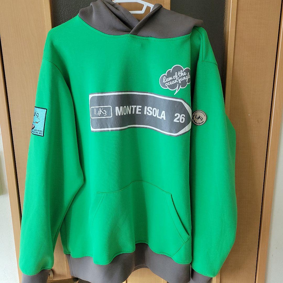 L4K3×muta】ライトボンディングパーカーMMJC-443308LK-GN