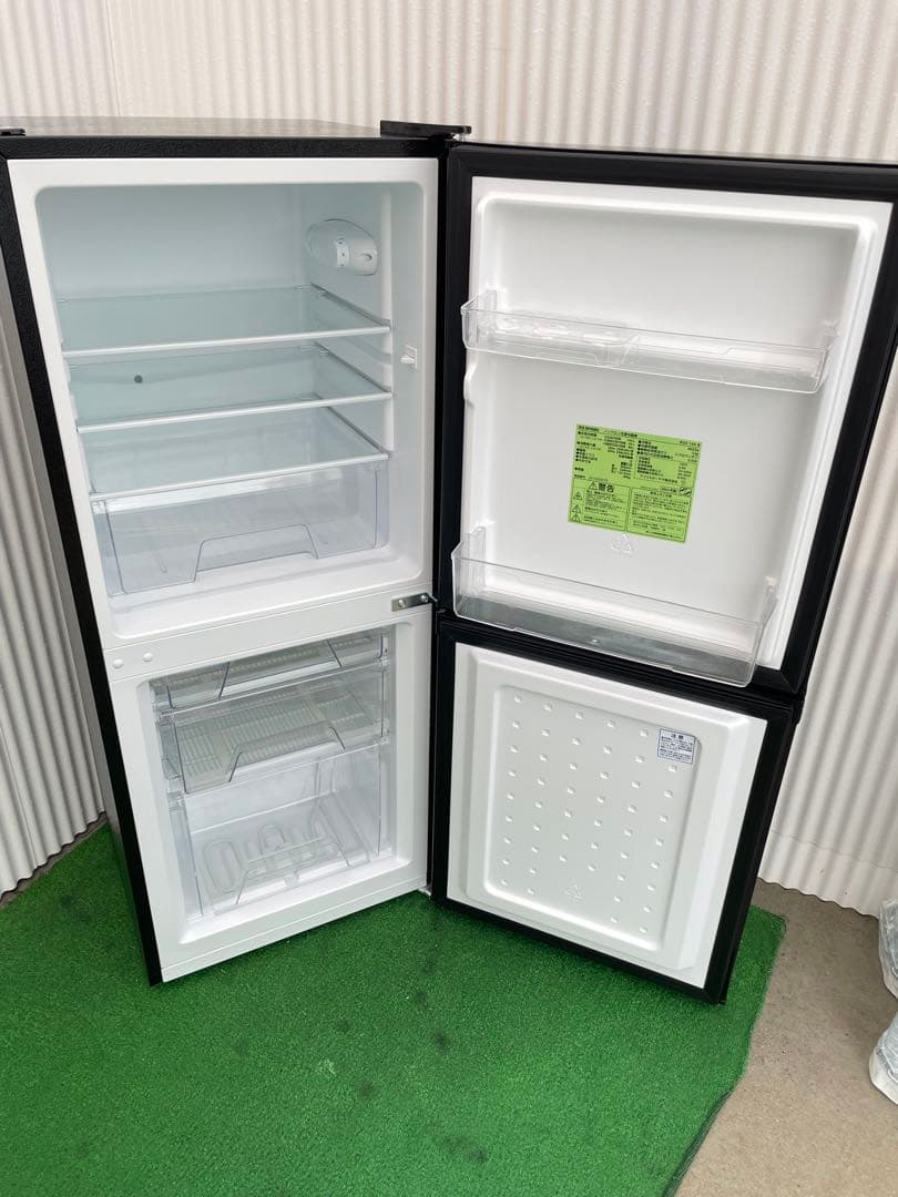 876 アイリスオーヤマ 2ドア冷蔵庫 右開き ブラック 一人暮らし 単身
