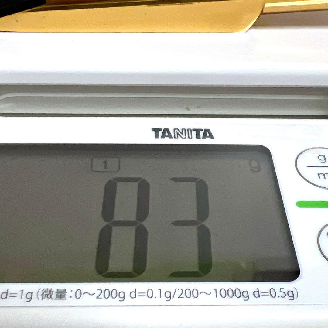 【良品】テナーサックス用 メタルマウスピース ゴールド　リガチャー　83g