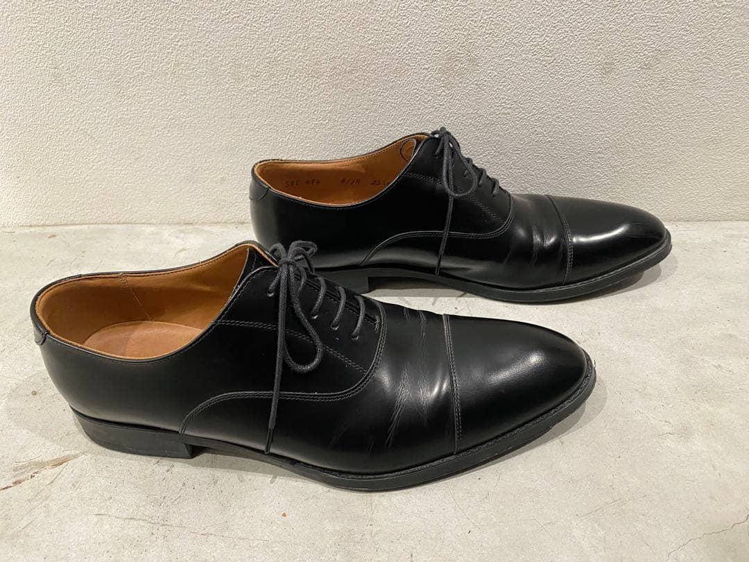 REGAL リーガル ストレートチップ 811R ブラック 25.5cm 内羽根