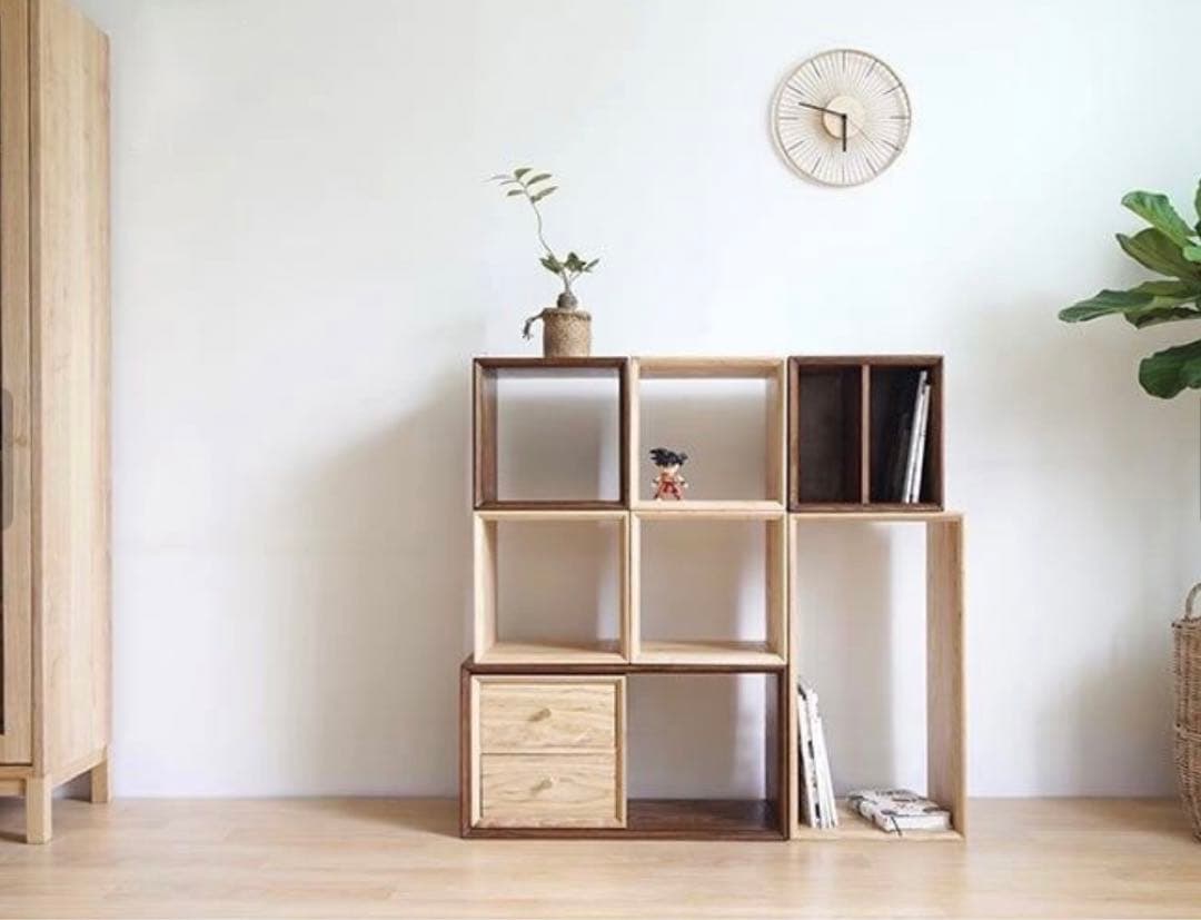 バンブーウォールクロック/Bamboo wall clock/壁掛け時計