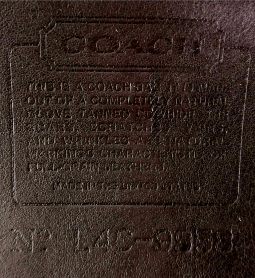 【OLD COACH】ハンドバッグ　黒