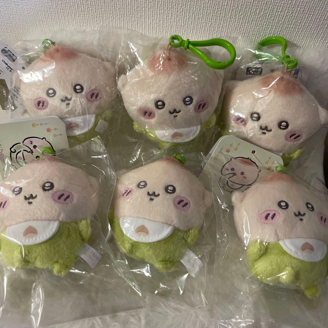 ちいかわ ちいかわベイビー マスコット くりまんじゅう 6点