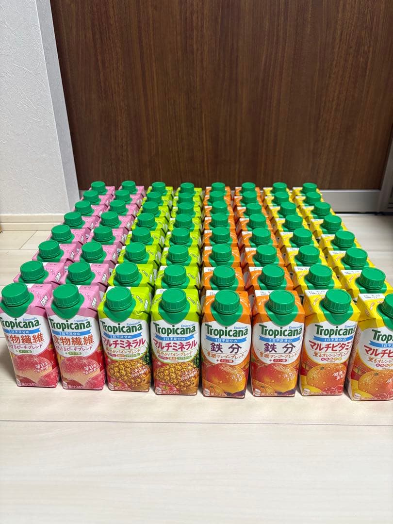 Tropicana トロピカーナ4種 64本セット