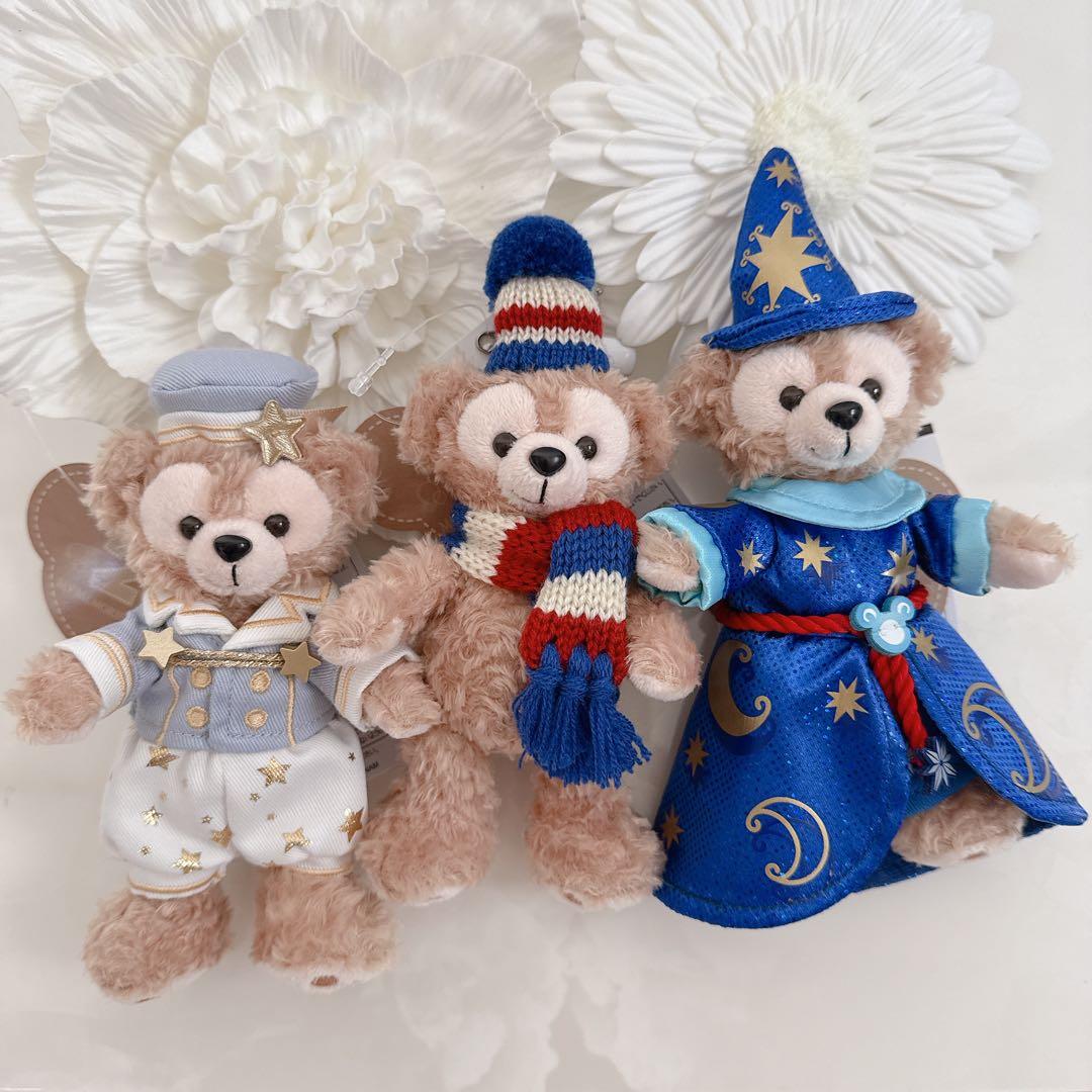 匿名配送❣️ディズニーリゾート　ダッフィー　20周年　ぬいぐるみバッジ