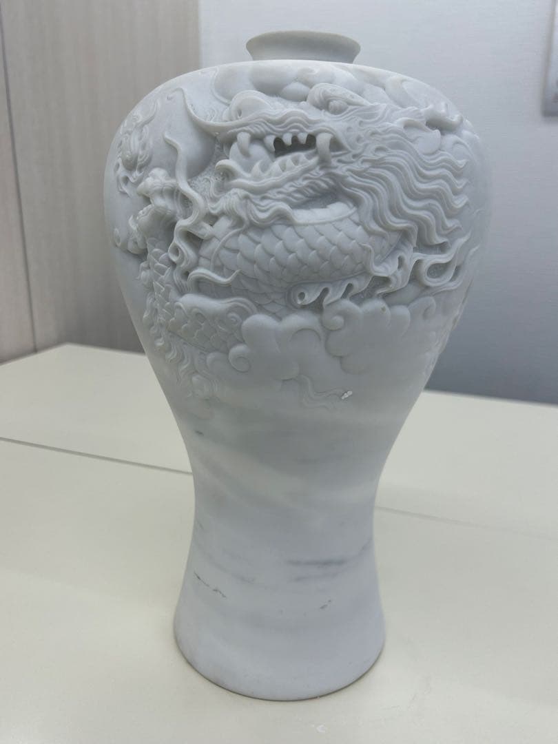 龍壺　高麗型　天運石　美術品　大サイズ