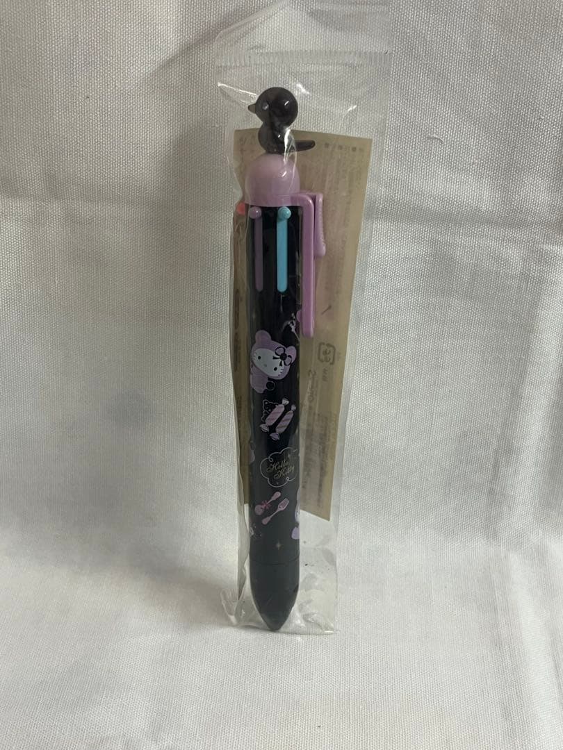 キティ　ハロウィンボールペン　カラスマスコット付き　サンリオ　ハローキティ