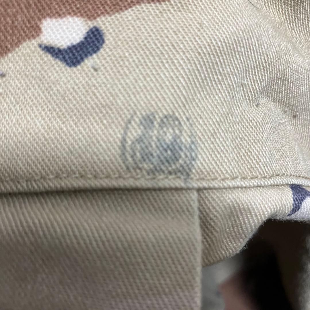 80's アメリカ軍　米軍　チョコチップカモ　6c ジャケット　希少サイズ　実物