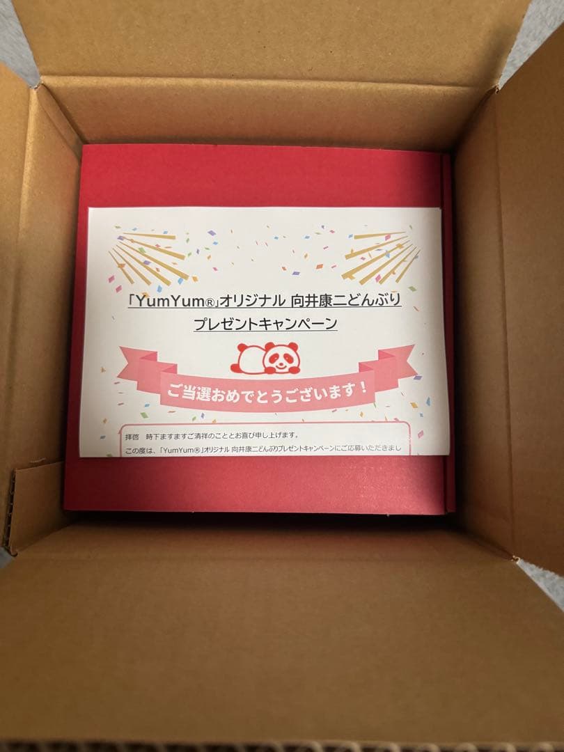 YumYum 向井康二 どんぶり プレゼントキャンペーン