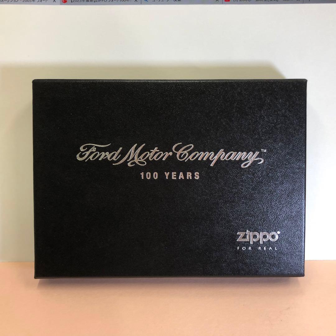 Zippo オイルライター / フォードモーター100年記念モデル