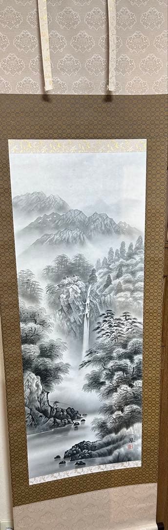 掛け軸12本　桐箱セット　銀座トップアート