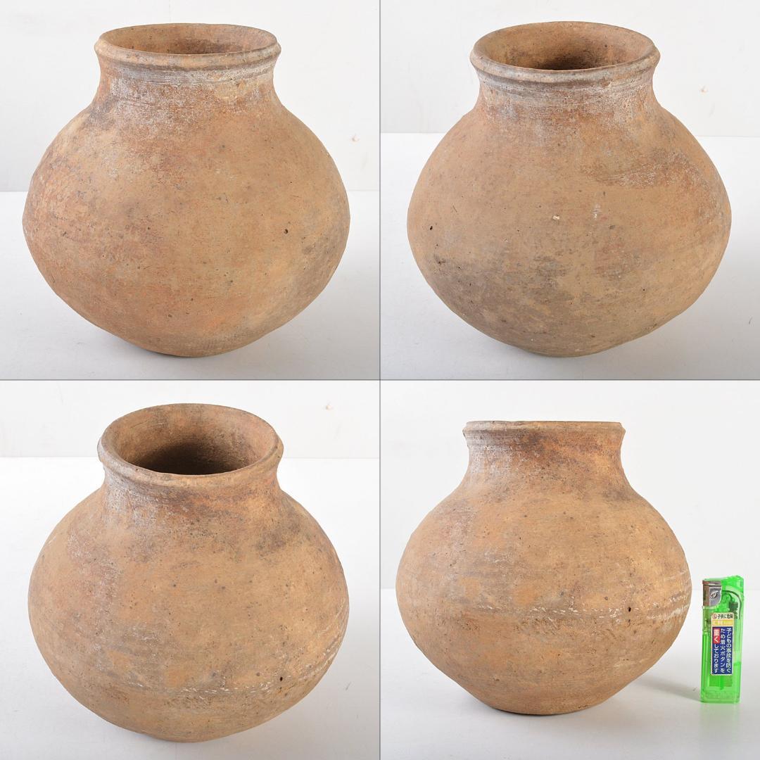 朝鮮美術　須恵器　新羅土器　南満州発掘品　時代箱付　V　R5733