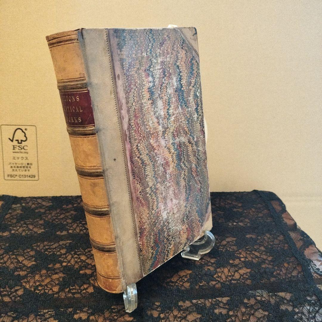 アンティーク雑貨 THE POETICAL WORKS OF JOHN MILTON