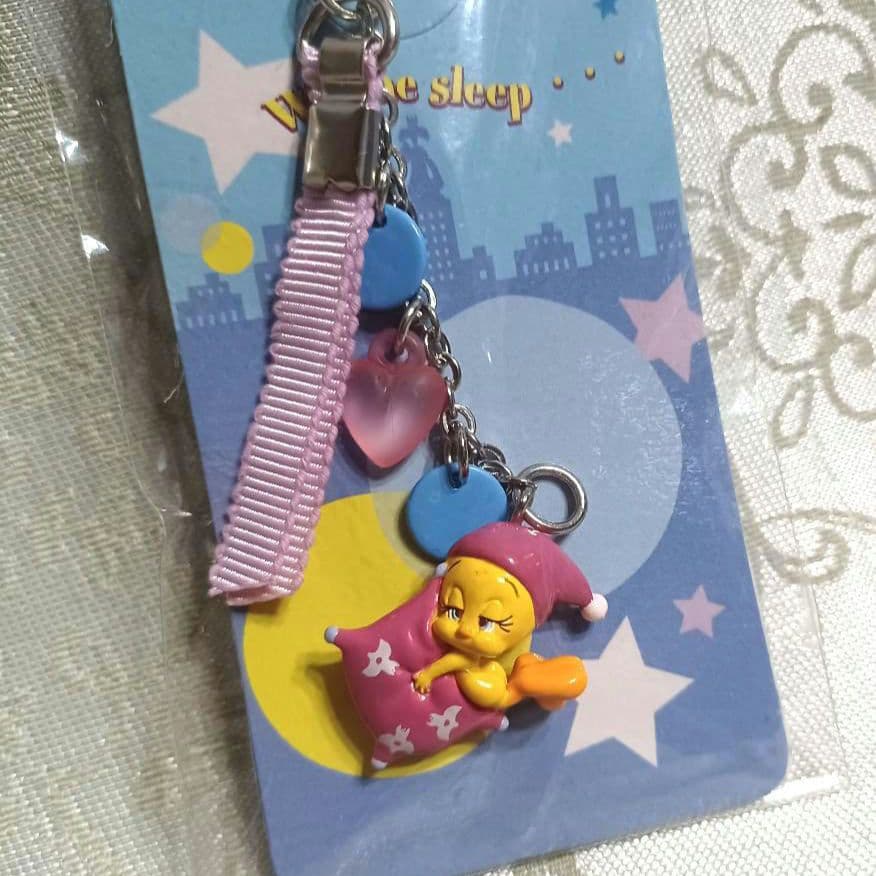 Tweety Friends トゥイーティー　マスコット付 携帯 ストラップ