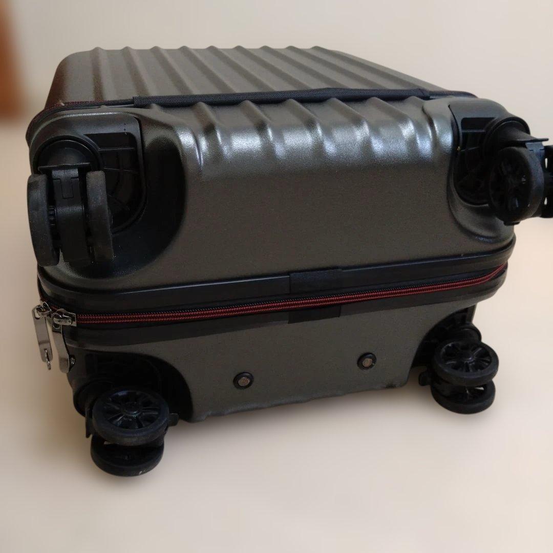 ダークグレー キャリーカート TSAロック付き