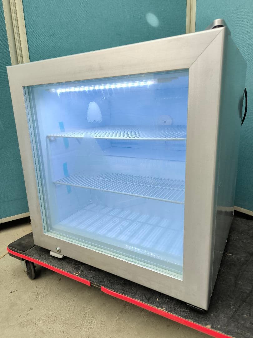 ディスプレイ冷凍庫 55L LEDライト ガラス扉 前開きフリーザー 　SD55