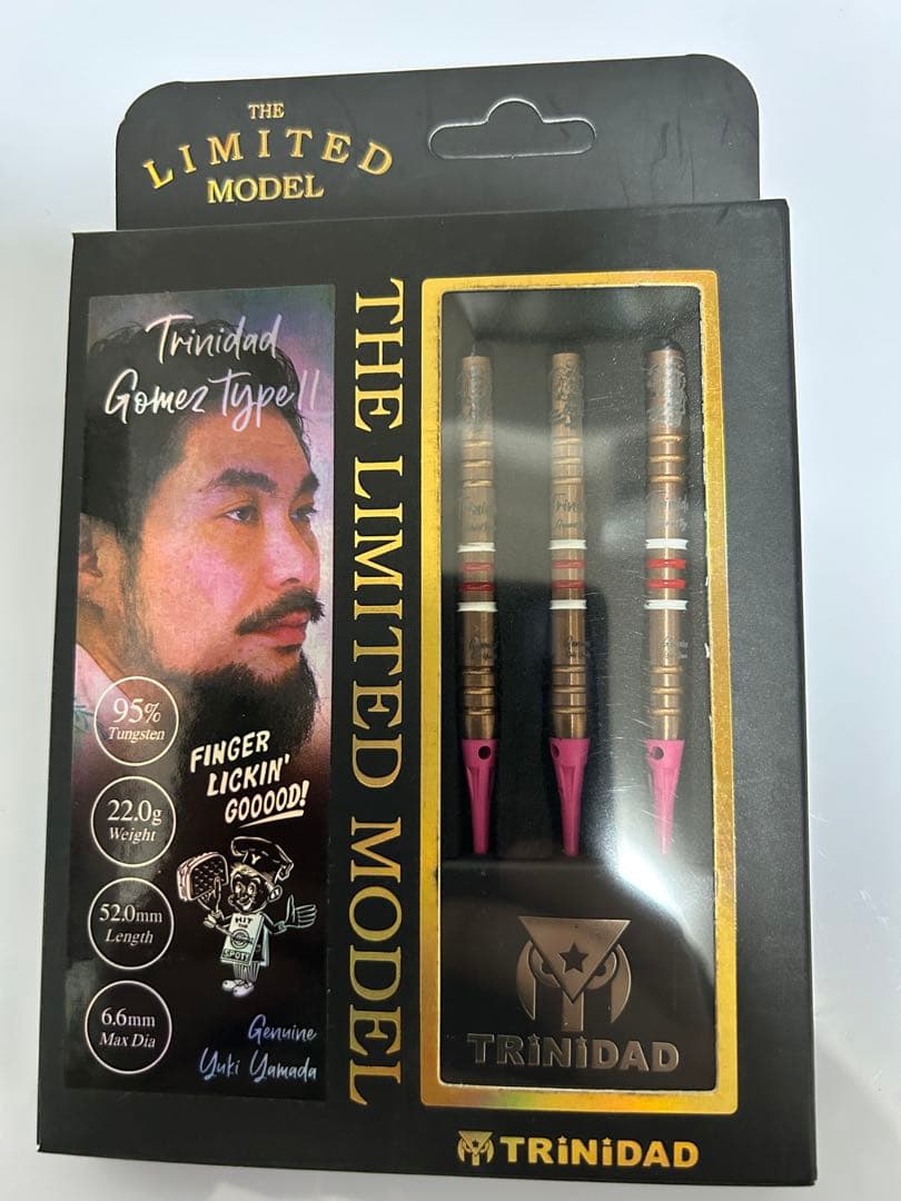 ダーツ　トリニダード　ゴメス11 山田勇樹モデル 限定モデル 2BA 22g