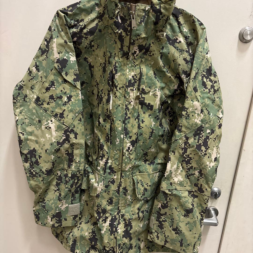 USN 米海軍 NWU パーカデジタルカモ 米軍放出品　ゴアテックス AOR M