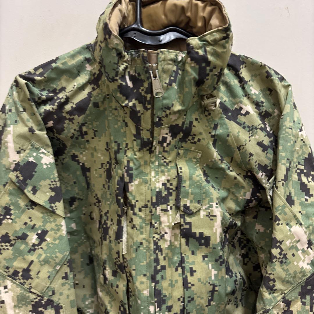 USN 米海軍 NWU パーカデジタルカモ 米軍放出品　ゴアテックス AOR M