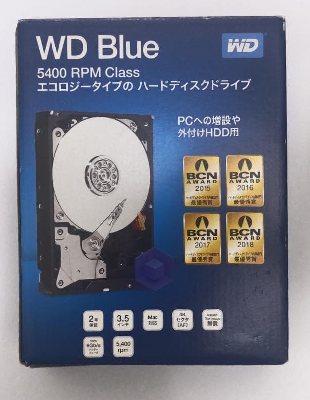 【新品 未使用】 WD Blue 4TB 内蔵型ハードディスクドライブ