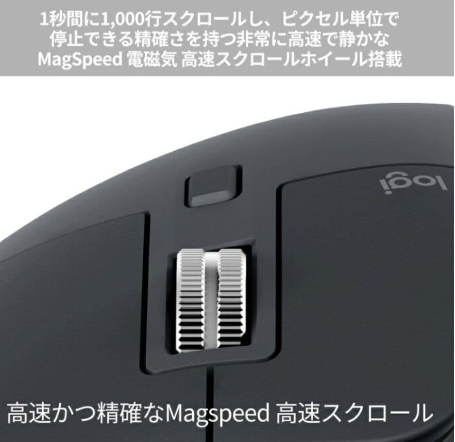 【送料込】新品未開封　ロジクールマウスMX MASTER 3S MX2300GR