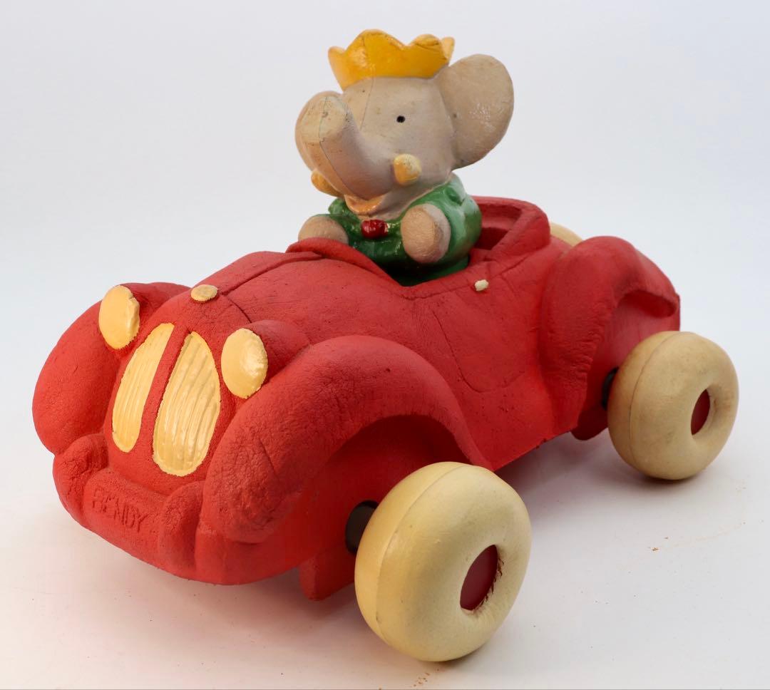 象のババール BENDY スクイーズ レアアイテム 全長約25cm ビンテージ品