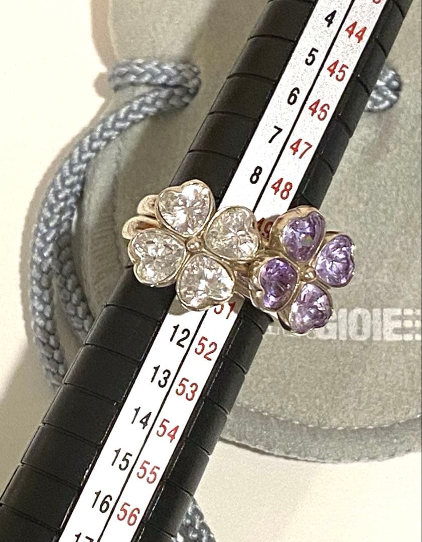 ナラジョイエ メッサジオ リング クローバー 限定 シルバー