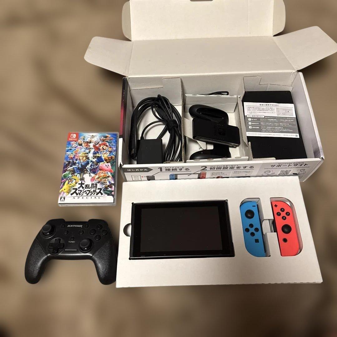 Nintendo Switch 本体 赤・青 Joy-Con セット