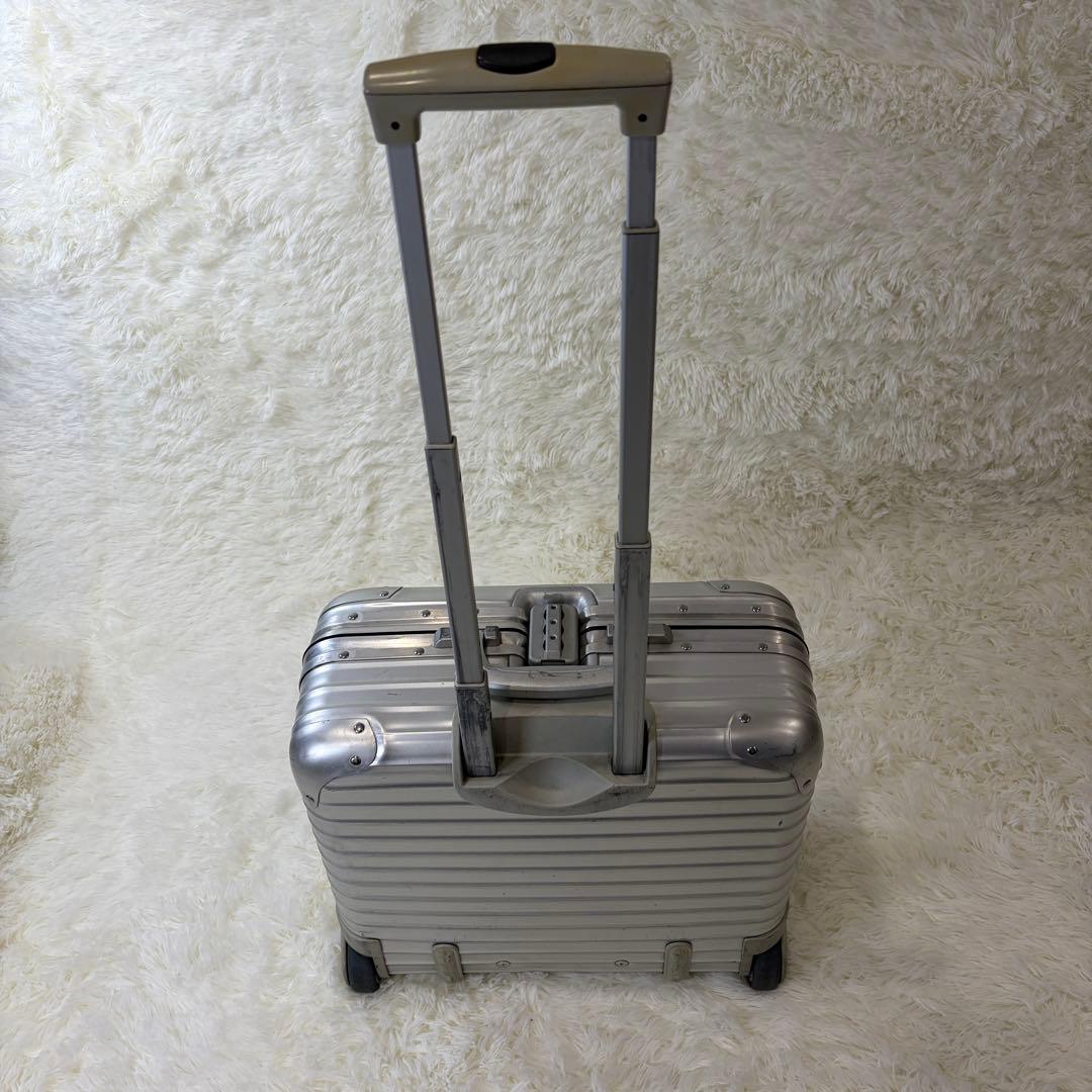 RIMOWA ルフトハンザ 28L 2輪 機内持込可 ビジネストロリー アルミ