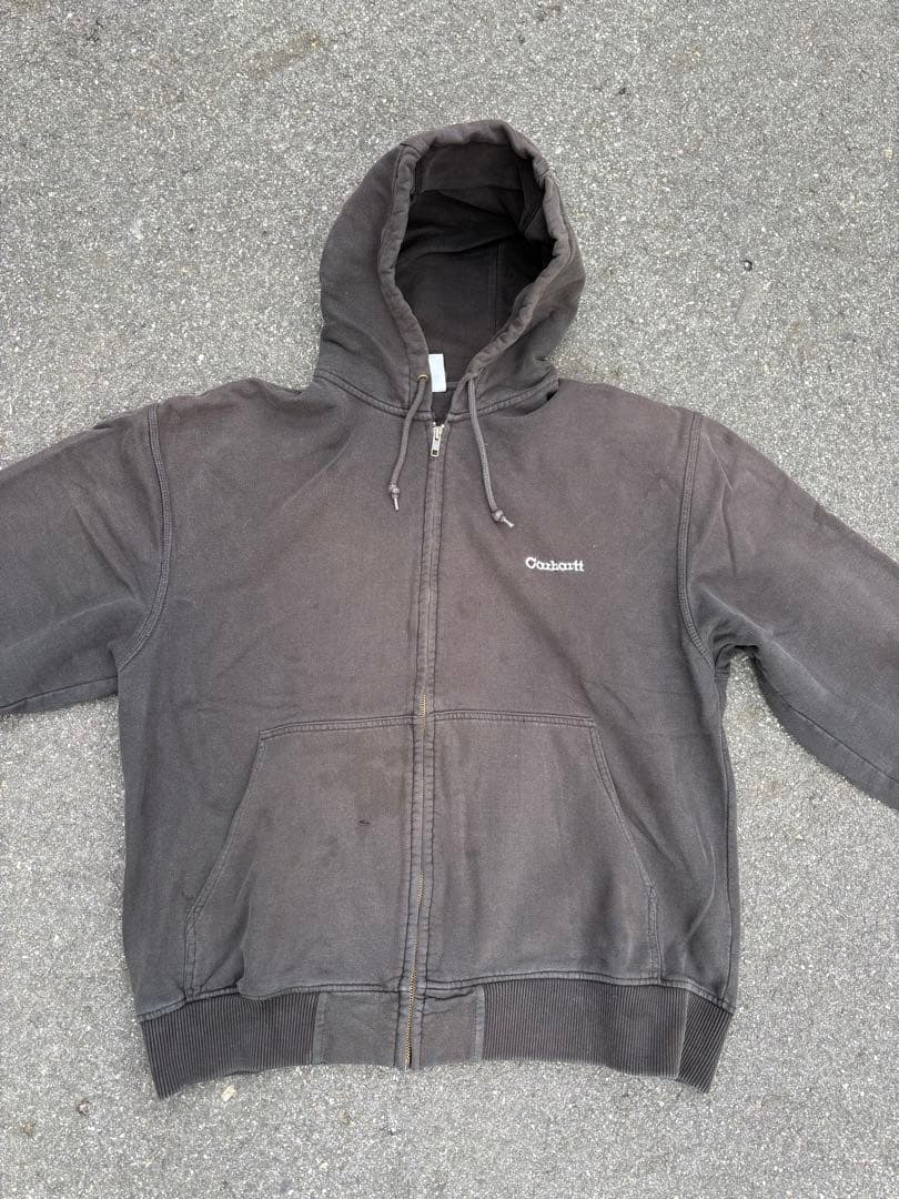 Carhartt ジップパーカー ブラック