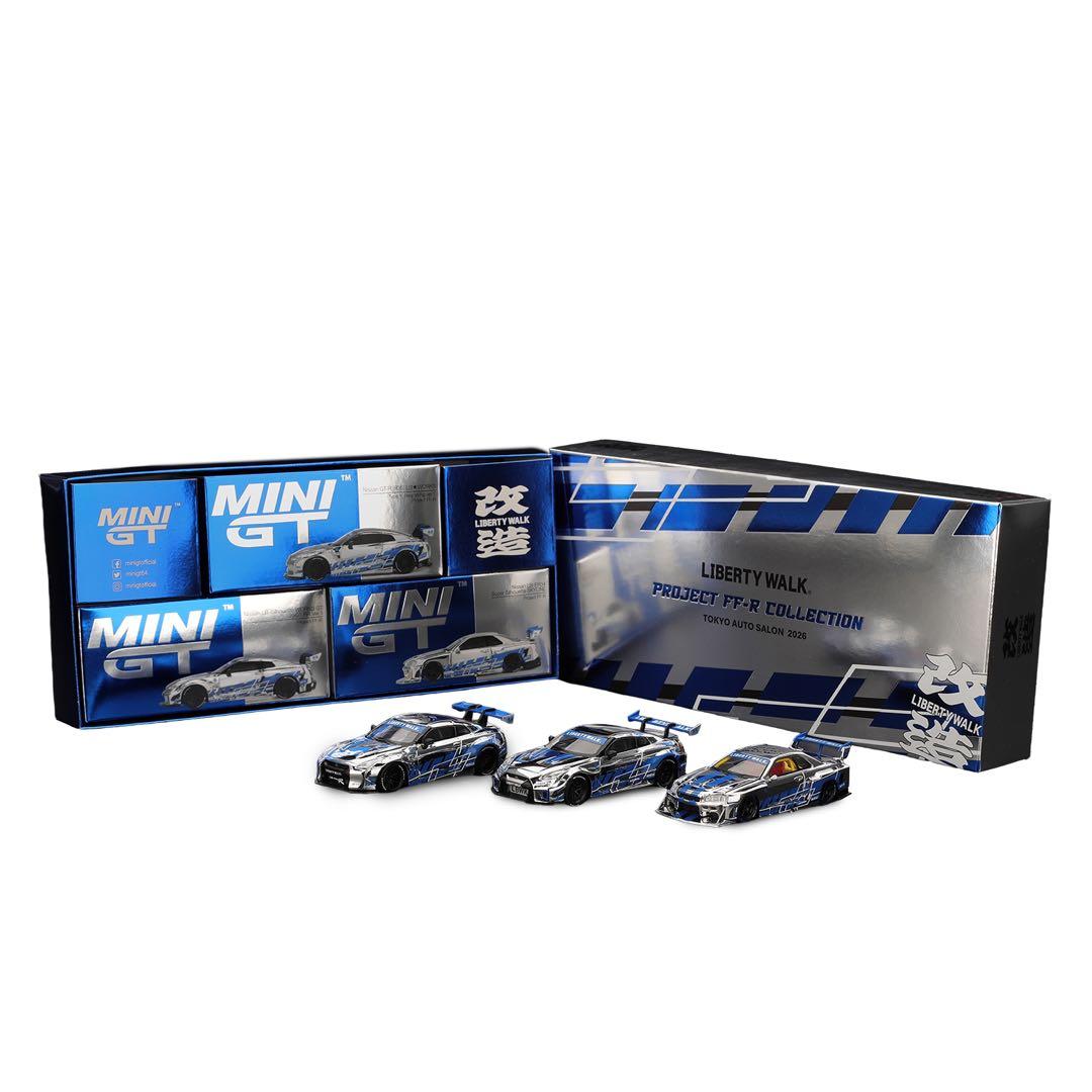 完売 MINIGT 東京オートサロン2026 リバティウォーク R35 ER34