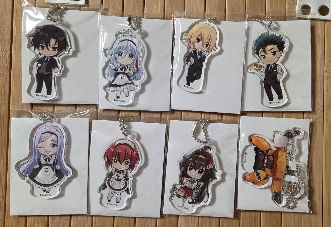 AMOCAFE 2022年6月開催 アクスタキーホルダー コンプセット