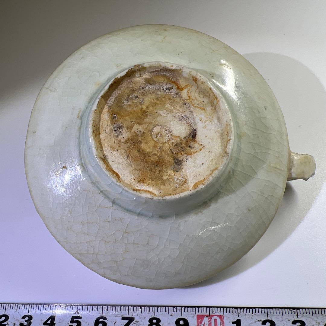 中国宋時代　影青急須型水滴　幅約12㎝　東Y7-0715⭐︎2F タエサ