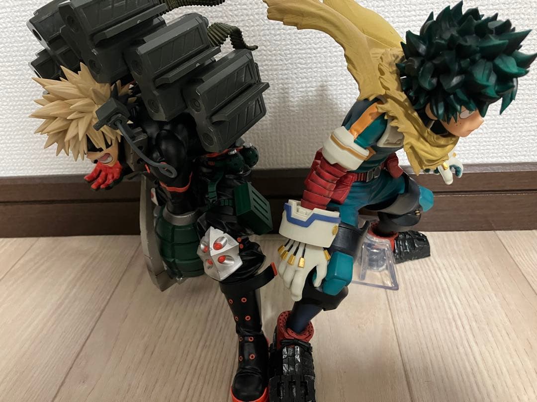 一番くじ　ヒロアカ　爆豪　デク　フィギュア