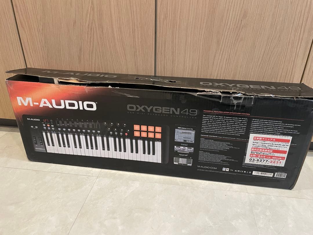 美品M-Audio Oxygen 49 MIDIキーボード