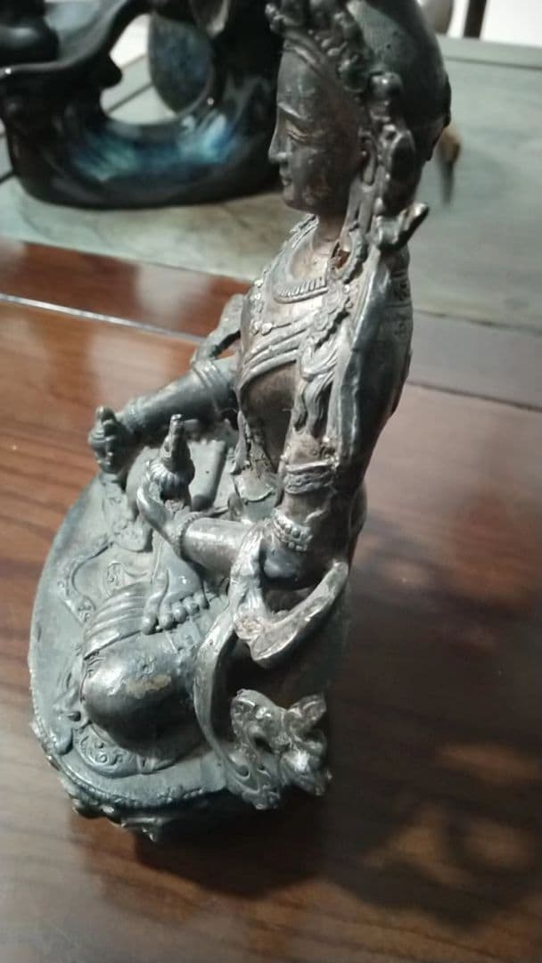 銅製 仏像 重工彫刻 開運 風水 古美術品 置物
