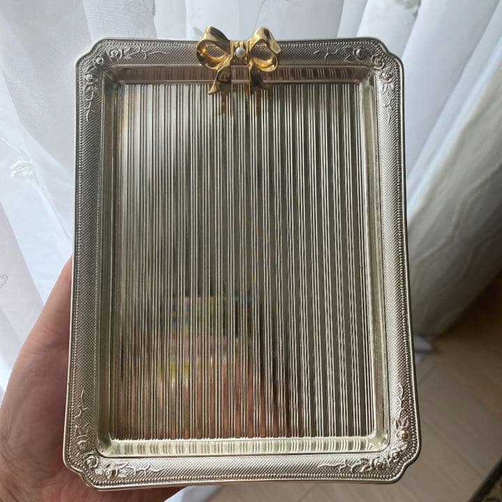 TASAKI タサキ　メモトレイ　パール付き