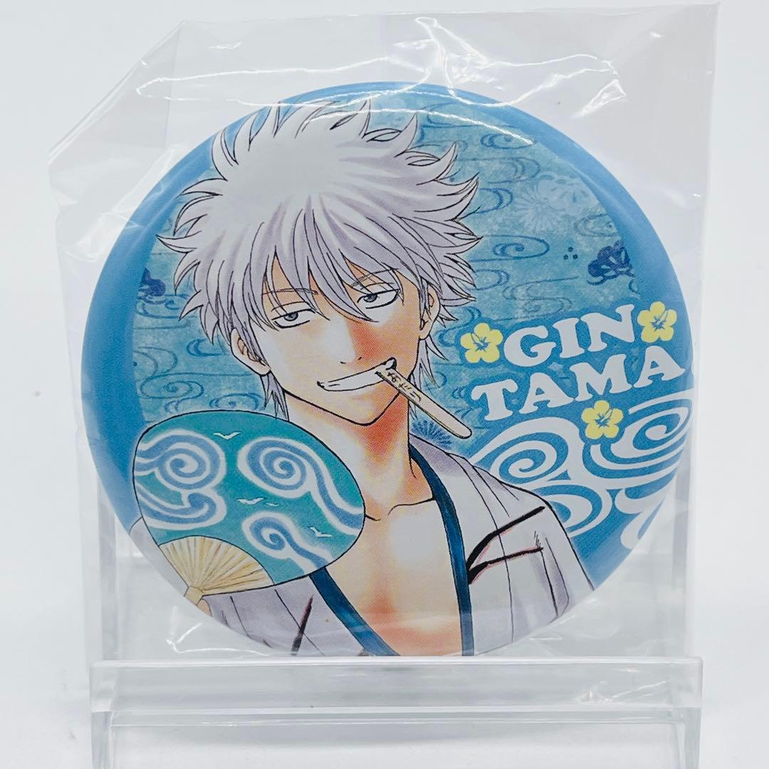 【希少品】銀魂 坂田銀時 ジャンプステーション沖縄限定 缶バッジ