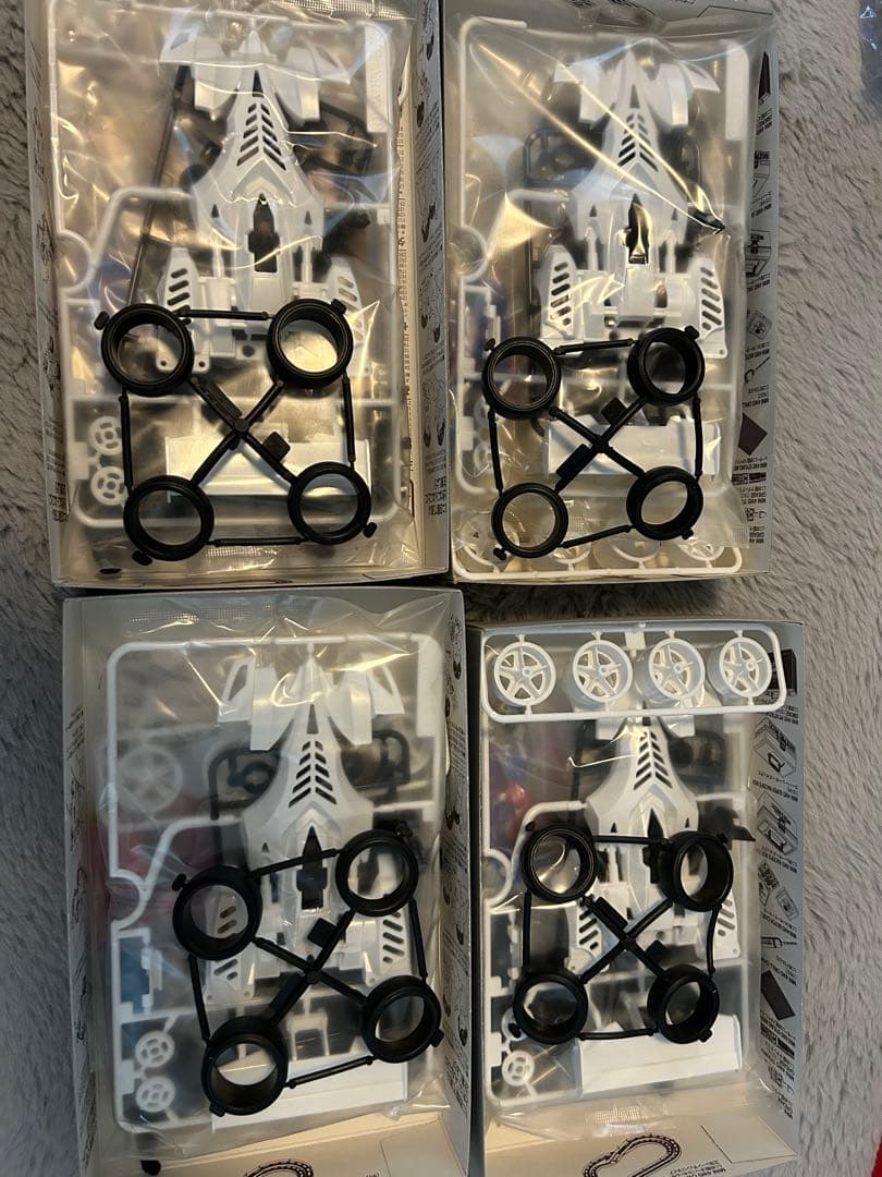 TAMIYA BEAT MAGNUM TRF 4個セット