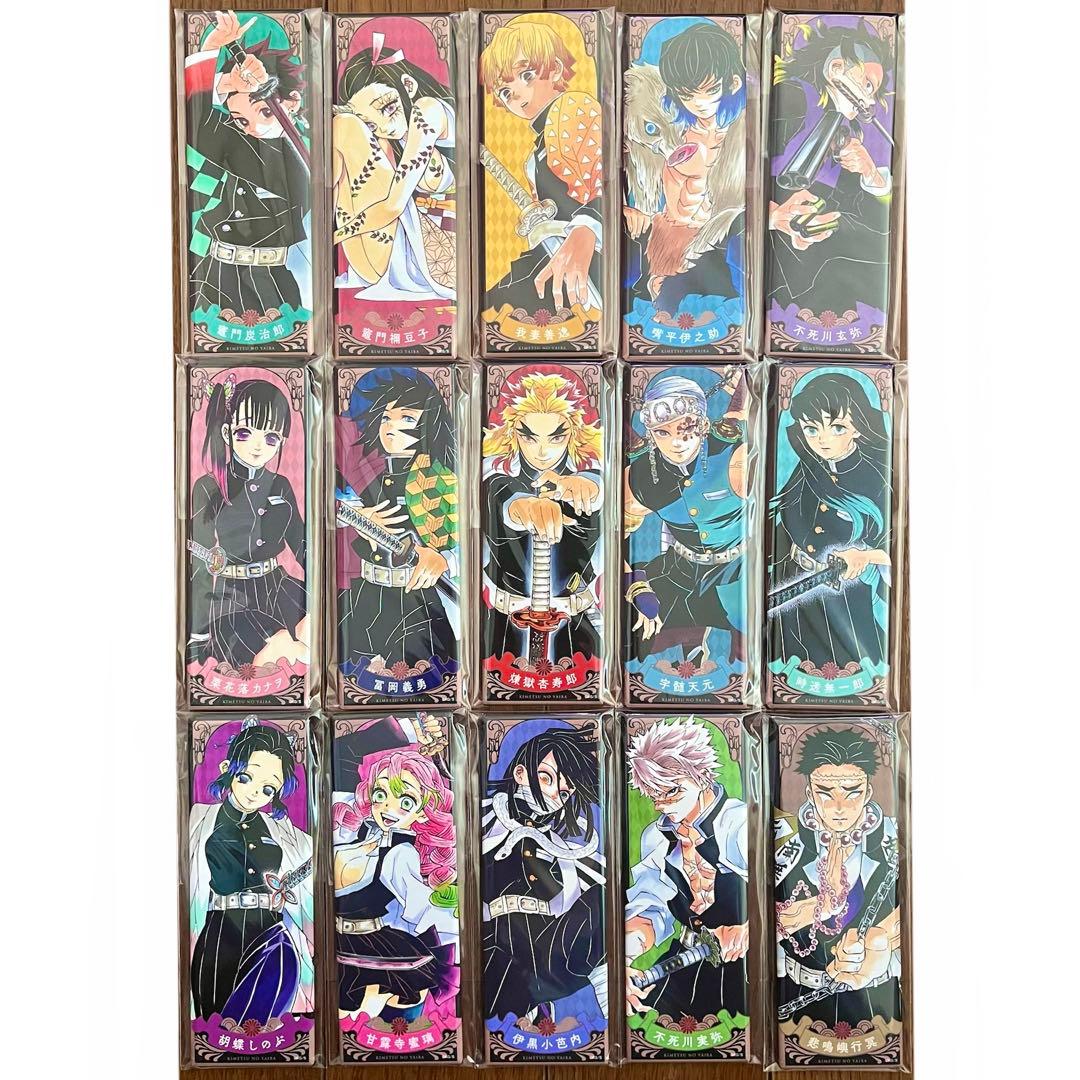 鬼滅の刃 絵札缶バッジコレクション 第1弾 コンプリート