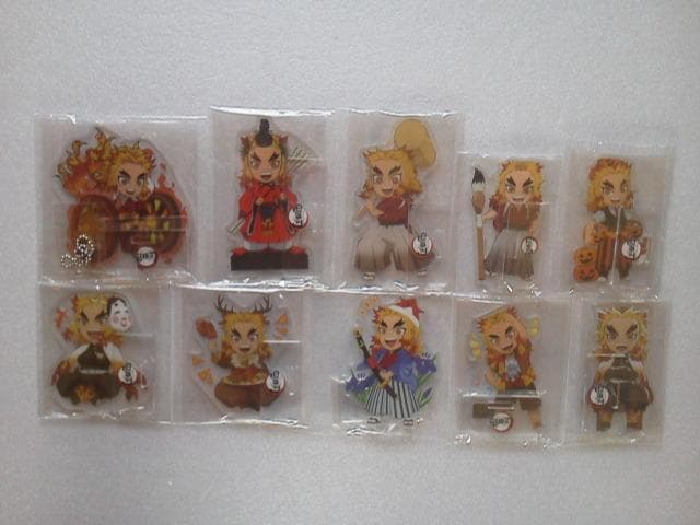 鬼滅の刃 正月 ひな祭り ハロウィン お月見 アクリルスタンド 煉獄杏寿郎