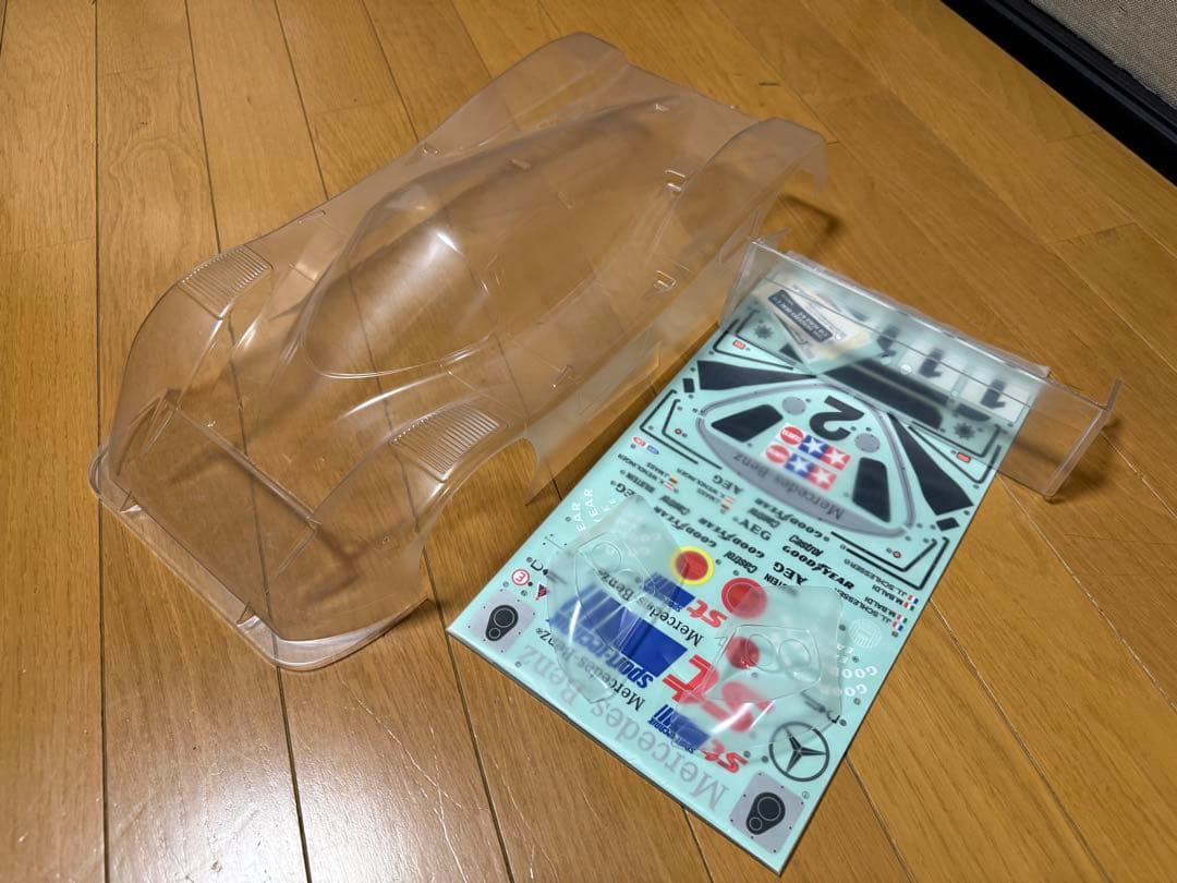 シボレー　タミヤ　Cカー　メルセデスC11 1/10