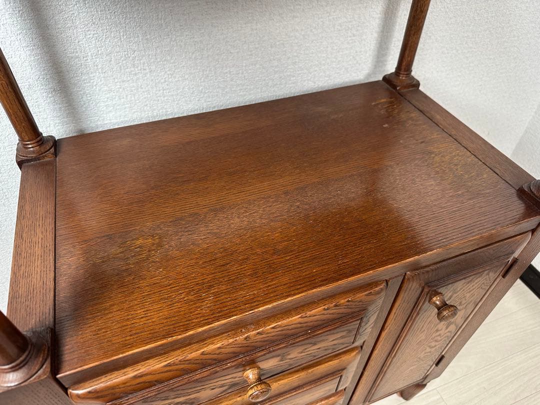 加藤木工 KATOMOKU クラシックコレクション ナラ材 電話台 ※i4※