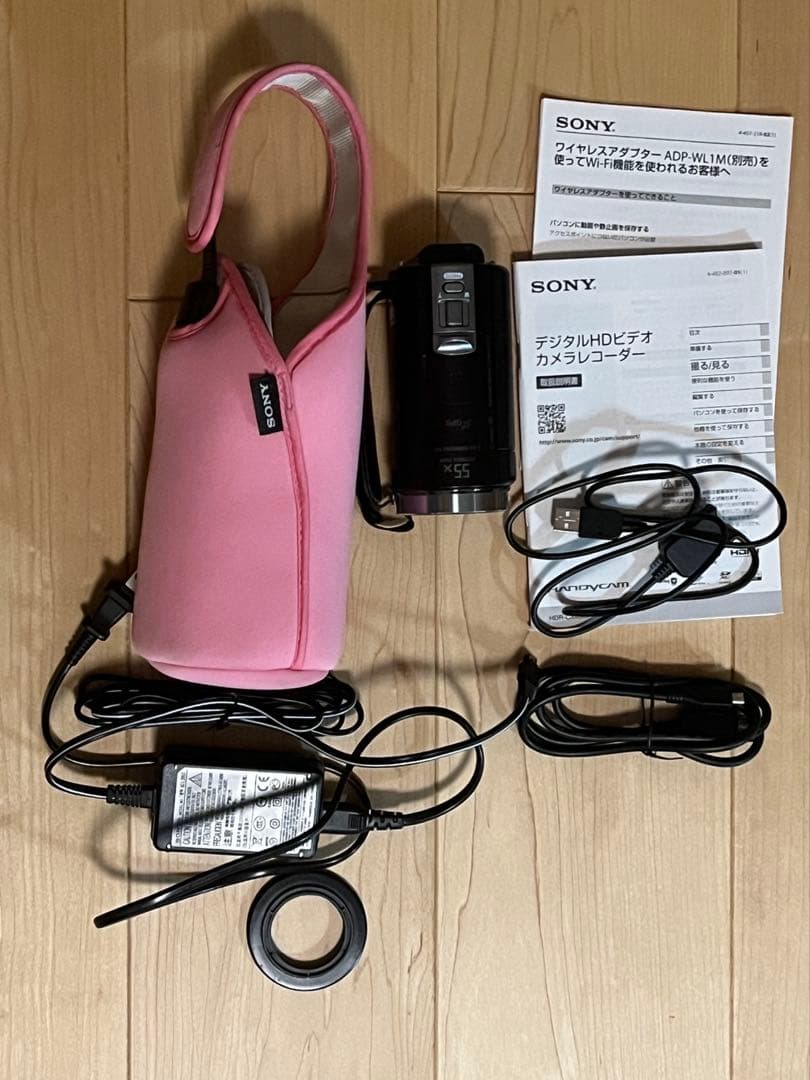SONY HDR-CX430 ビデオカメラ 本体　付属品