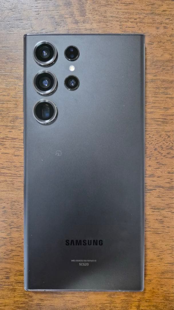 【国内版】Samsung Galaxy S23 Ultra ブラック 本体